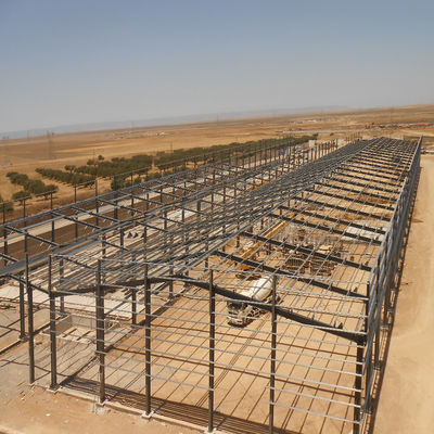 اتصال جوشیده ساختارهای فلزی پیش ساخته ساختارهای فولادی OEM