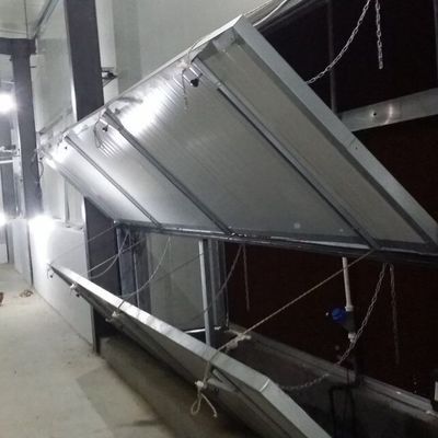 ساختاري فولادي صنعتي دامزارخانه استفاده از پنل رنگی