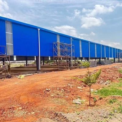 کارگاه ساختمانی فولادی اتصال بولت Q345 کارگاه فولادی عایق