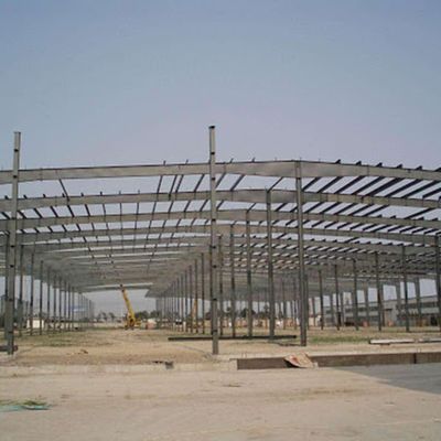 کارگاه ساختمانی فولادی با شات