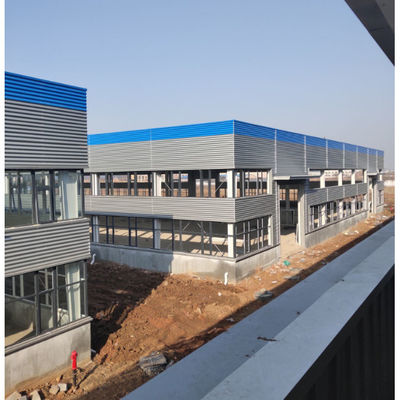 Q355B اتصال بولت ساختمان فولاد سبک انبار