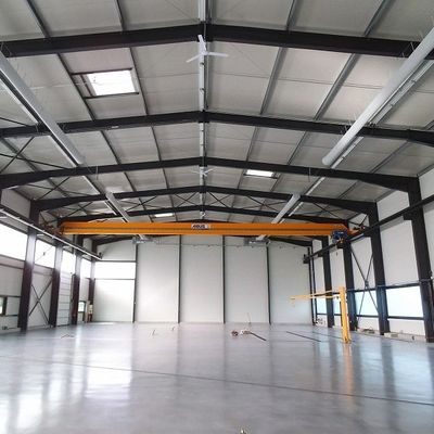 Q355B ساختمان های فولادی از پیش ساخته شده ساختمان های انبار فولادی از پیش ساخته شده ODM