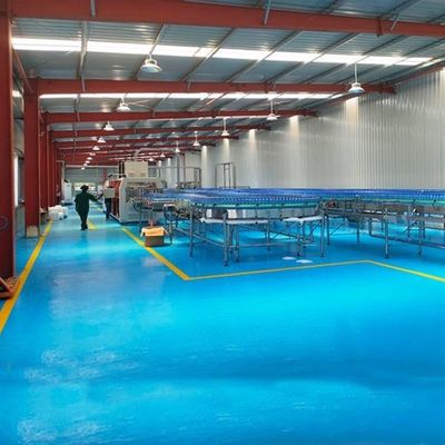 کارگاه ساختمانی فولادی رنگ آمیزی کارگاه فولادی پیش ساخته ساختمان