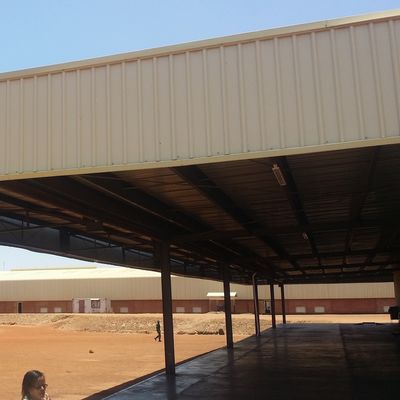 ساختمان انبار فلزی پیش ساخته مقاوم در برابر خوردگی