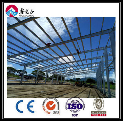 Q345B کارگاه ساختمانی فولادی با پنجره