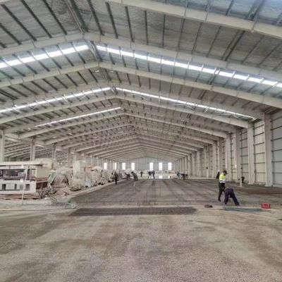 ساختارهای فولادی ساختمانی انبار گرم گالوانیزه OEM