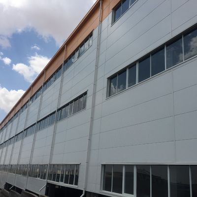 انبار ساختارهای فولادی با اتصال بولت Q235B Q355B