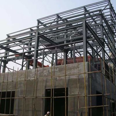ساختارهای فولادی پیش ساخته شده ساختمان ساختمانی برای انبار / کارگاه
