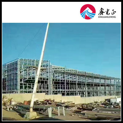 ساختارهای فولادی پیش ساخته شده سفارشی ساختمان های کارخانه برای استفاده صنعتی