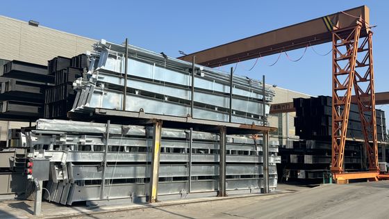 انبار ساختارهای فولادی با اتصال بولت Q235B Q355B