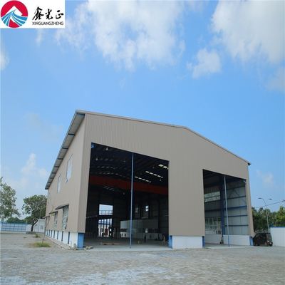 انبار ساختار فولادی ماژولار قابل تنظیم با طراحی ساختمان کارخانه