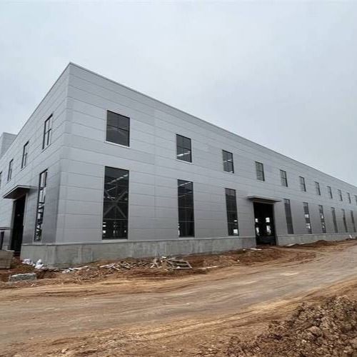 کارگاه انبار ساختارهای فولادی پیش ساخته شده