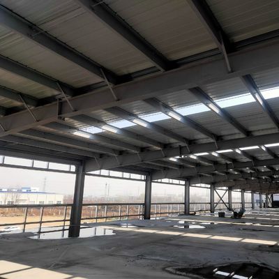 کارگاه ساختمانی فولادی با شات