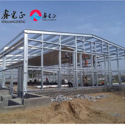 خانه پیش ساخته مزرعه دامداری بخش H عایق فولاد PVC