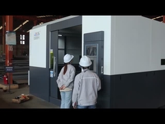 انبار فولاد با ظرفیت بزرگ با ساندویچ پانل پانل دیواری و پنجره های آلومینیومی